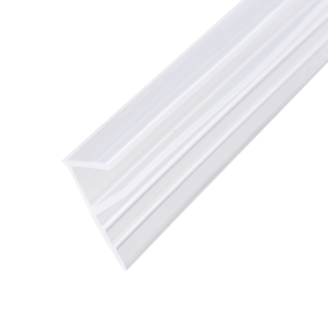 Harfington Frameless Glass Shower Door Sweep Bottom Side Seal Strip F-Type