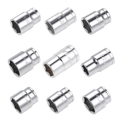 Harfington Square Drive SAE 6-Point Shallow Socket, Cr-V