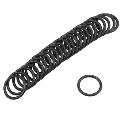 Harfington O-Rings Nitrile Rubber Inner Dia Seal Gasket