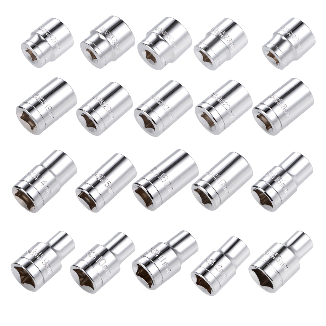 Harfington Drive Universal Spline Socket Shallow 12 Point Cr-V