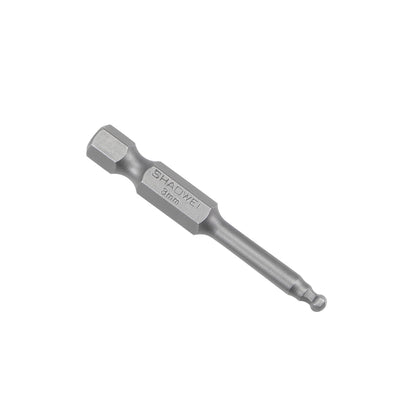 Harfington Ball End Hex Bits Hex Shank Magnetic Head Screwdriver S2 HRC58 Screw Driver Bit
