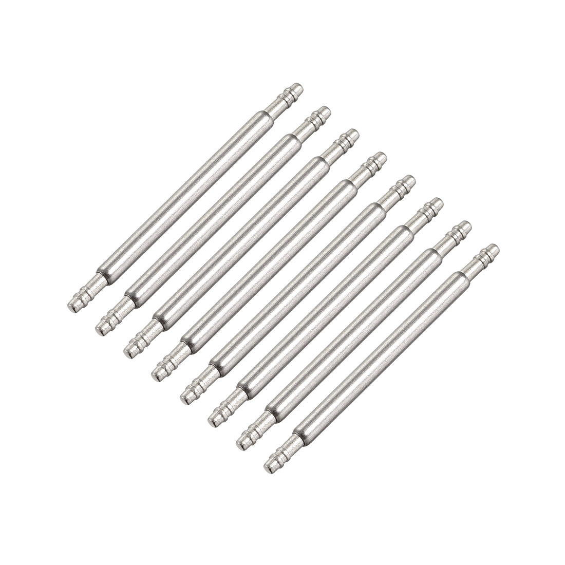 Harfington Spring Bar Pins Double Fringe Stainless Steel Watch Band Pins 8Pcs