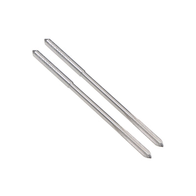 Harfington Round Shank Straight Flutes Machine Cutter Chucking Reamer 2 Pcs