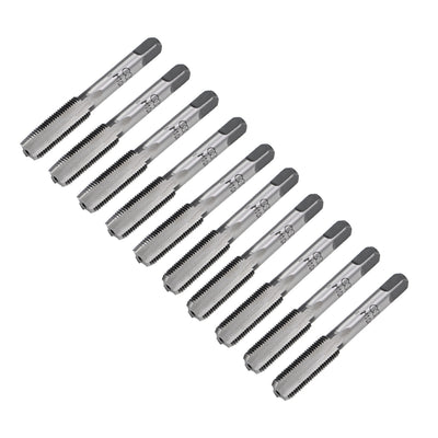 Harfington Metric Hand Tap 3 Straight Flutes High Speed Steel 5 Pairs
