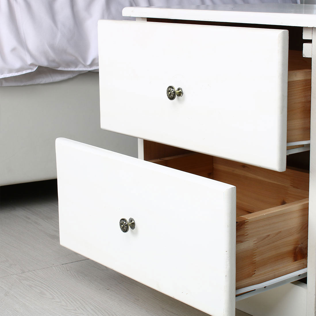 Harfington Drawer Knobs Metal Round Pull Handle for Dresser Cabinet 24mm 10pcs