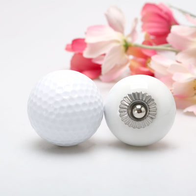 Harfington Ceramic Vintage Knob Drawer Round Pull Handle Wardrobe Dresser Door 6pcs