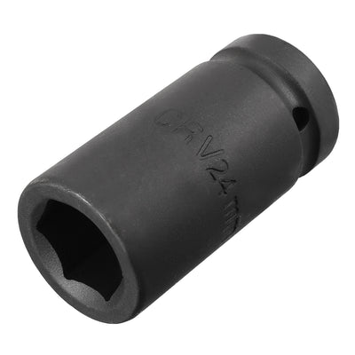 Harfington Drive Deep Impact Socket, 6-Point, Cr-V, Metric