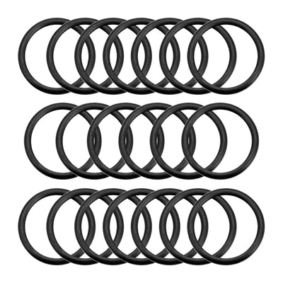 Harfington O-Rings Nitrile Rubber Gasket, Width, 20 pcs