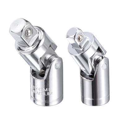 Harfington Drive Universal Joint Socket Coupling Steering Connector Adapter, Cr-V