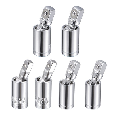 Harfington Square Drive Universal Joint Swivel Deep Socket, Cr-V