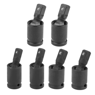 Harfington Square Drive Universal Joint Swivel Deep Impact Socket, Cr-V