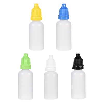 Harfington 15ml/0.5 oz Empty Squeez Dropper Bottle 20pcs