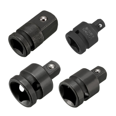 Harfington Impact Socket Reducer for Ratchet Wrenches, Female to Male, Cr-Mo