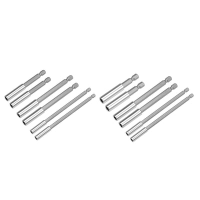 Harfington Hex Shank Magnetic Bit Holder Extension Set, Quick Release Screwdriver Drill Bit Power Tool