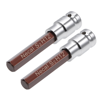 Harfington Long Hex Bit Socket, Metric S2 & Cr-V Steel