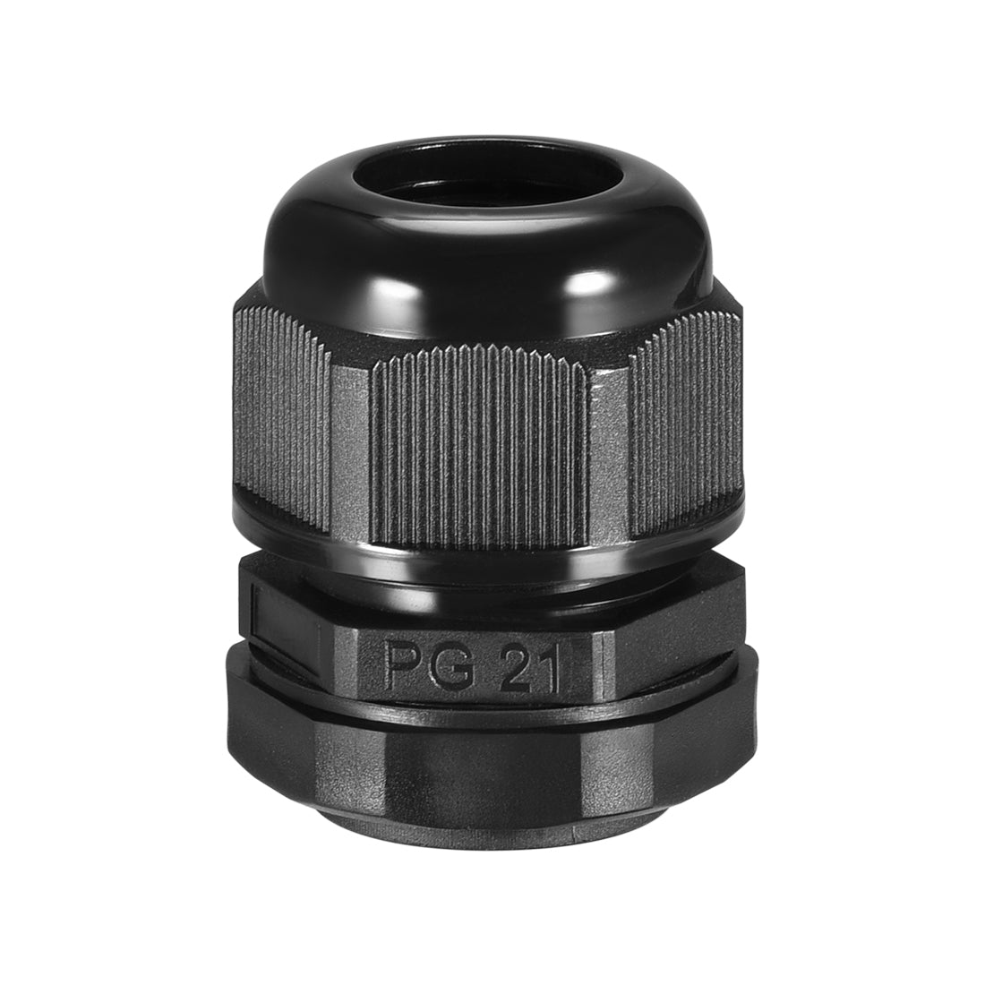 Harfington Cable Gland Waterproof Plastic Connector Adjustable Locknut with 4 Holes