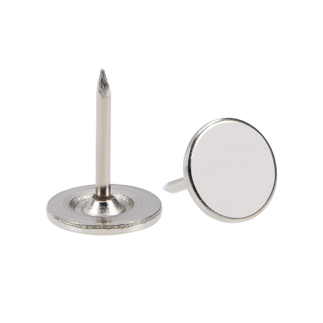 Harfington Upholstery Nails Tacks Flat Head Furniture Nails Pin 25 Pcs