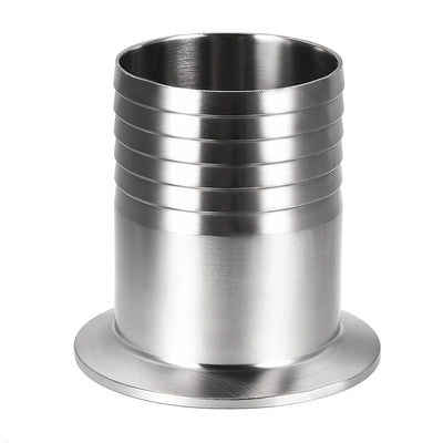 Harfington Clamp Hose Adapter 3.051 Inch Flange to Hose Barb Sanitary Fitting