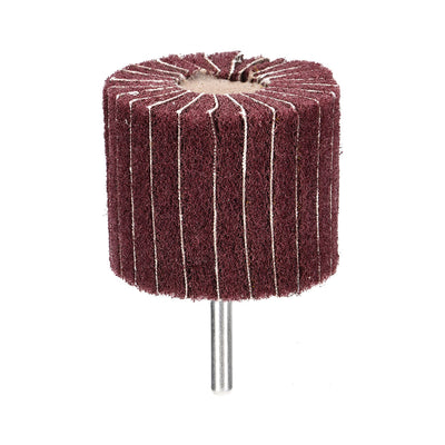 Harfington Shank Mounted Flap Wheel Buffing Polishing Wheel Red