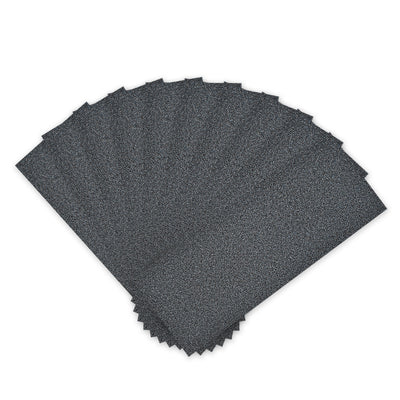 Harfington Wet Dry Waterproof Sandpaper Assortment Abrasive Paper Sheets for Wood Furniture Polishing
