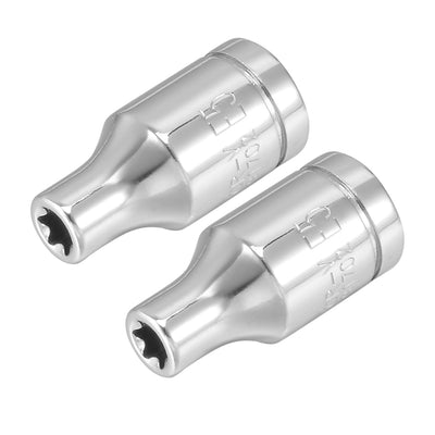 Harfington Drive External Torx Shallow Socket, Cr-V Steel