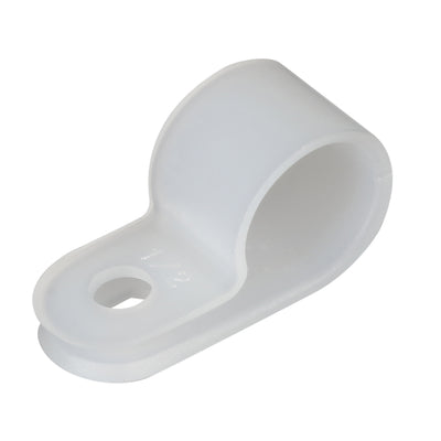 Harfington Nylon R-type Cable Clamp Organizer Cord Clips for Wire Management