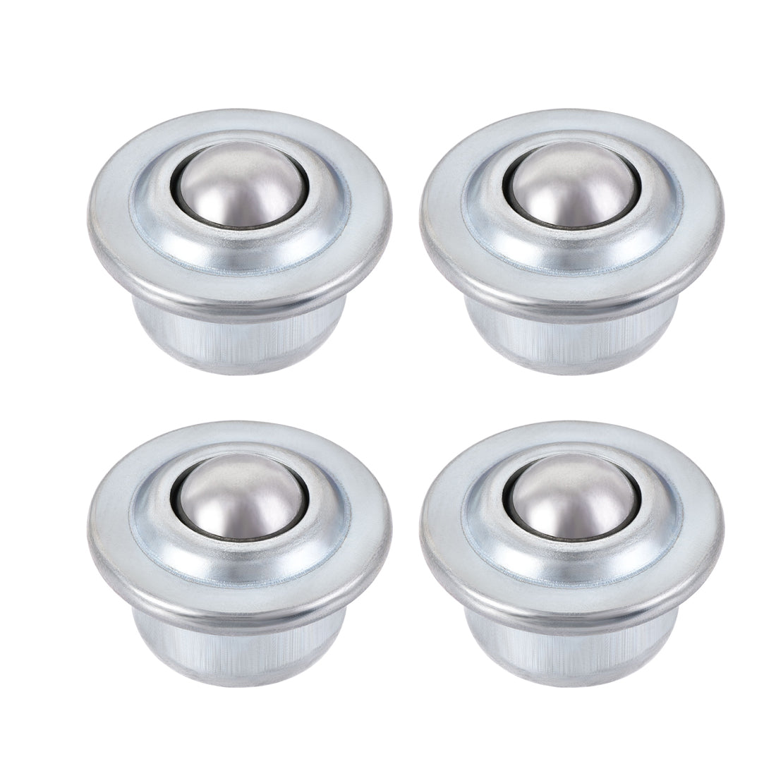 Harfington Ball Transfer Bearing Unit mm Lbs Carbon Steel Drop-in Type for Transmission 4pcs