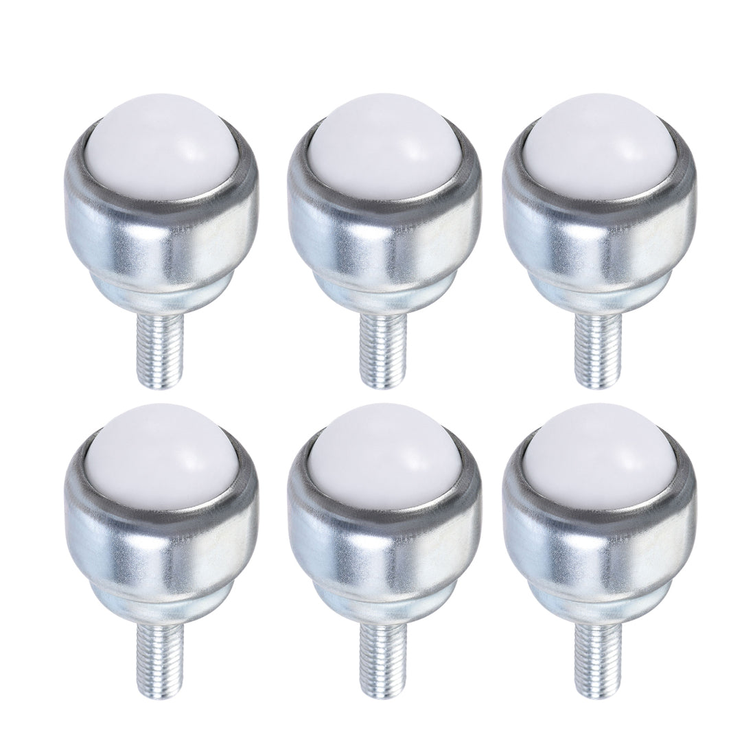 Harfington Ball Transfer Bearing Unit mm Lbs Nylon Bolt-fixing Type for Transmission 6pcs