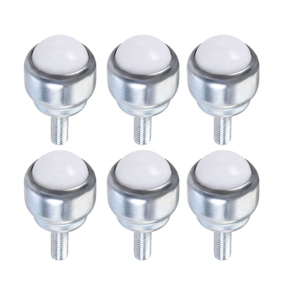 Harfington Ball Transfer Bearing Unit mm Lbs Nylon Bolt-fixing Type for Transmission 6pcs