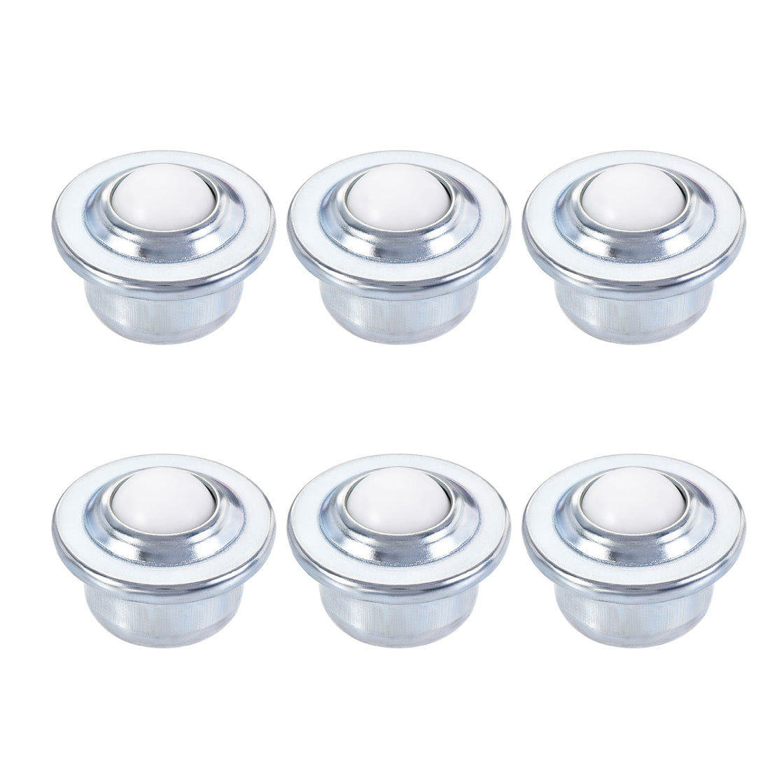 Harfington Ball Transfer Bearing Unit mm Lbs Nylon Drop-in Type for Transmission 6pcs