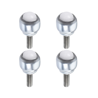 Harfington Ball Transfer Bearing Unit mm Lbs Nylon Bolt-fixing Type for Transmission 4pcs