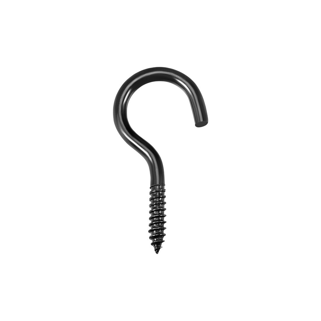 Harfington Screw Eye Hooks Self Tapping Screws Screw-in Hanger Eye-Shape  Hooks 40pcs