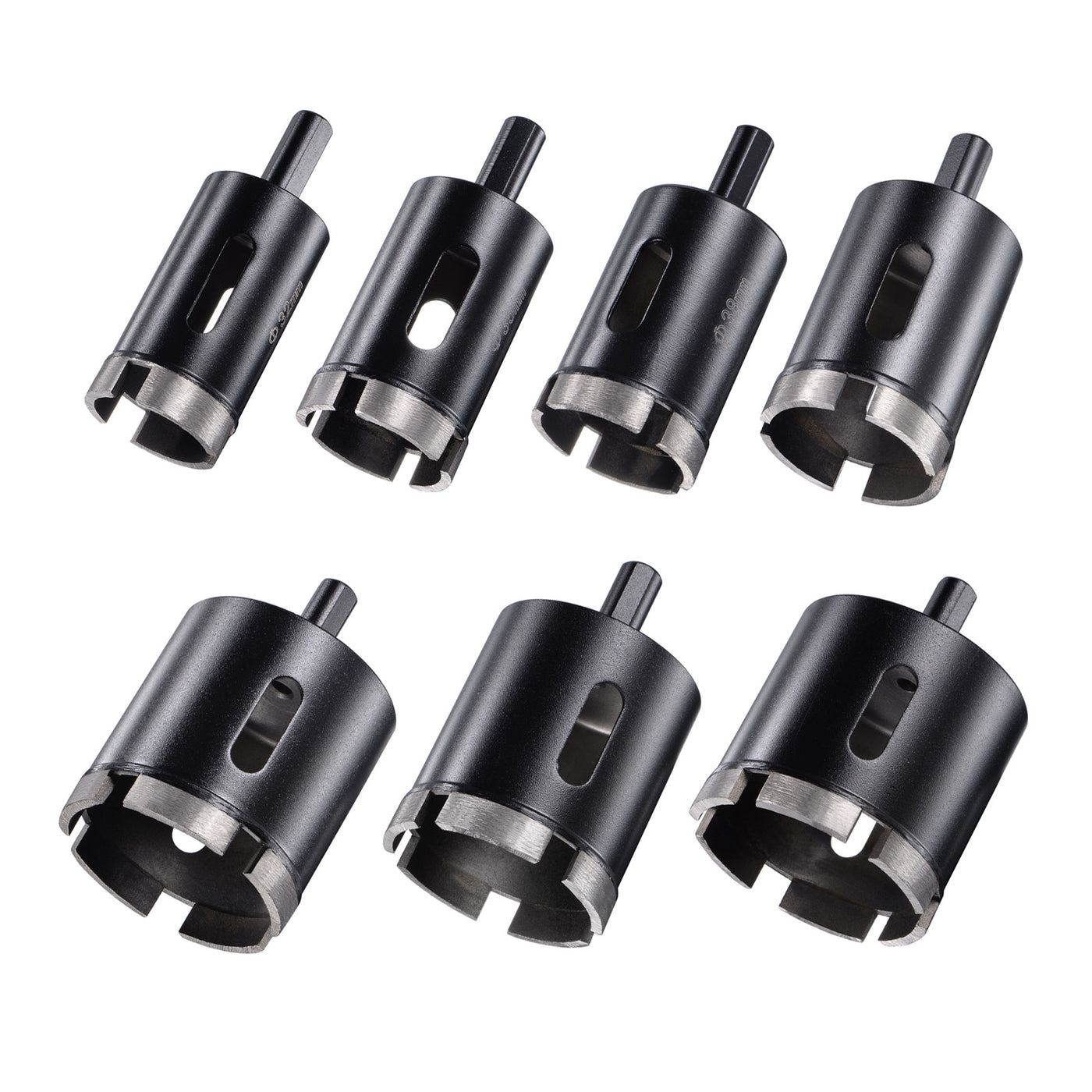 Harfington Diamond Core Drill Bits Dry or Wet for Concrete Brick Block Masonry