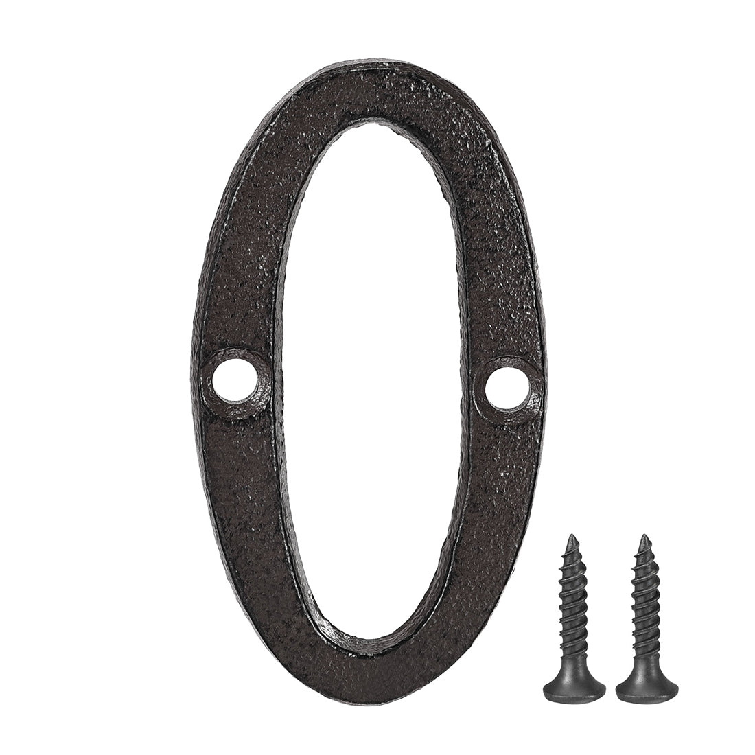 Harfington House Number, Cast Iron Number for Home Hotel Mailbox Address Sign