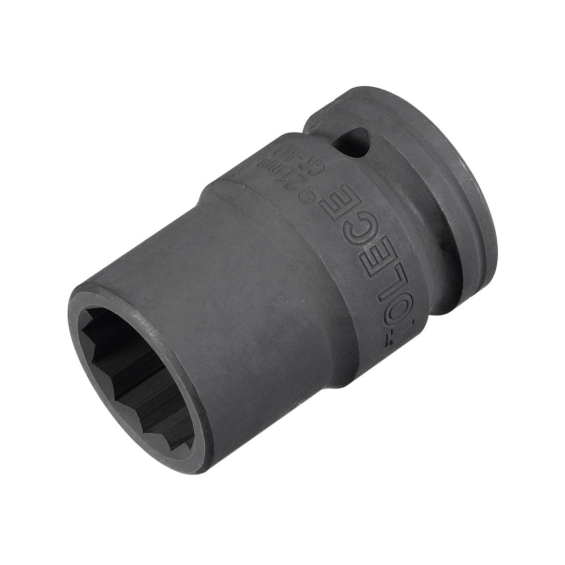 Harfington Square Drive 12-Point Impact Socket, CR-MO Steel, Standard Metric