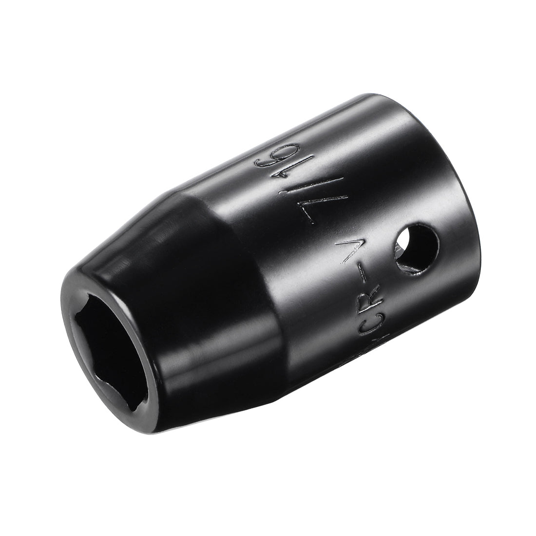 Harfington Square Drive 6-Point Impact Socket, CR-V Steel, Shallow SAE Sizes