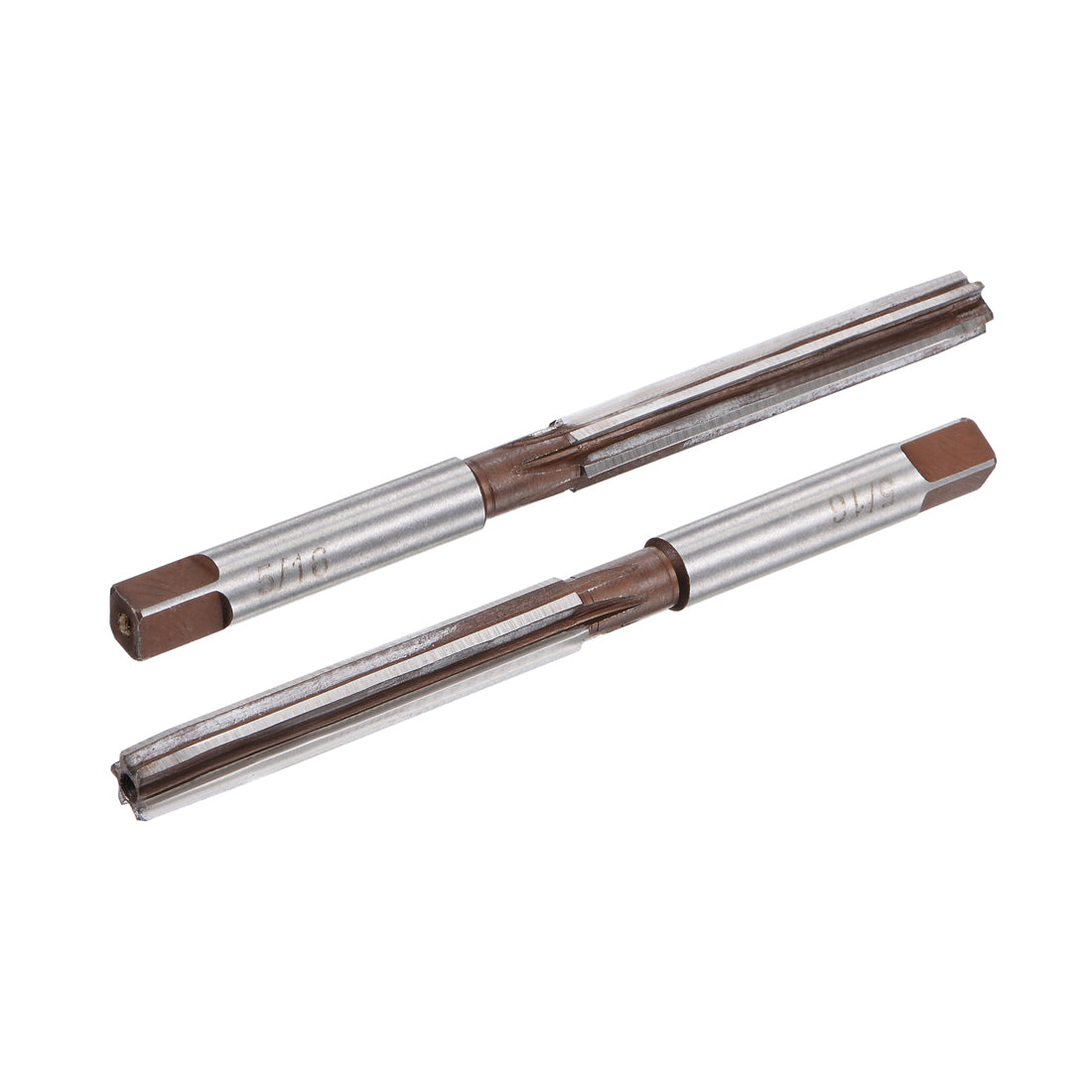 Harfington Hand Reamer H8 Alloy Tool Steel Flutes Straight Shank Cutter Tool