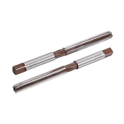 Harfington Hand Reamer H8 Alloy Tool Steel Flutes Straight Shank Cutter Tool