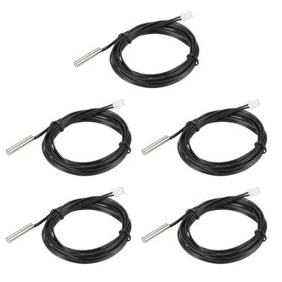 Harfington Temperature Sensor Probes, Stainless Steel NTC Thermal Sensor Probe