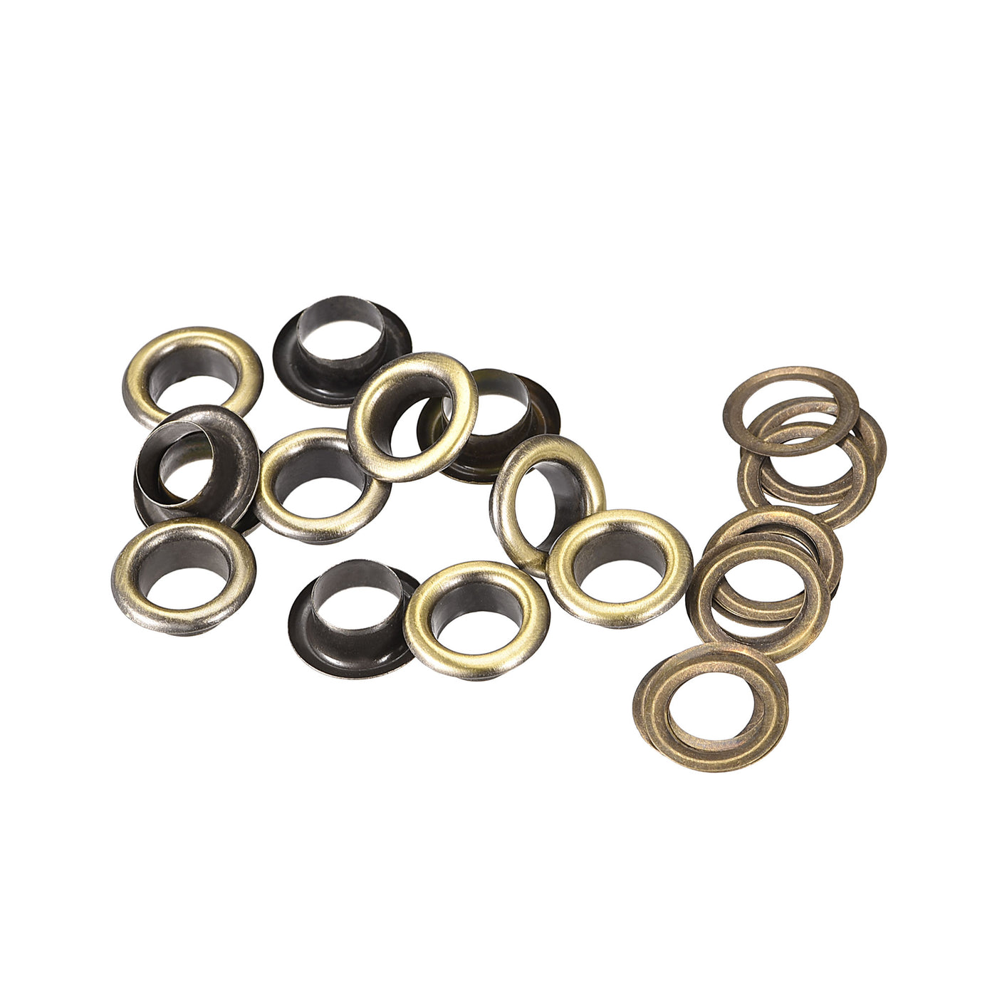 Harfington Eyelets with Washers -  Iron Hollow Rivets Grommets Kit