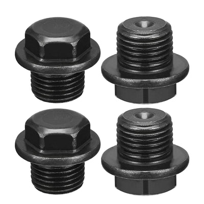 Harfington Outer Hex Head Pipe Fitting Plug 4Pcs