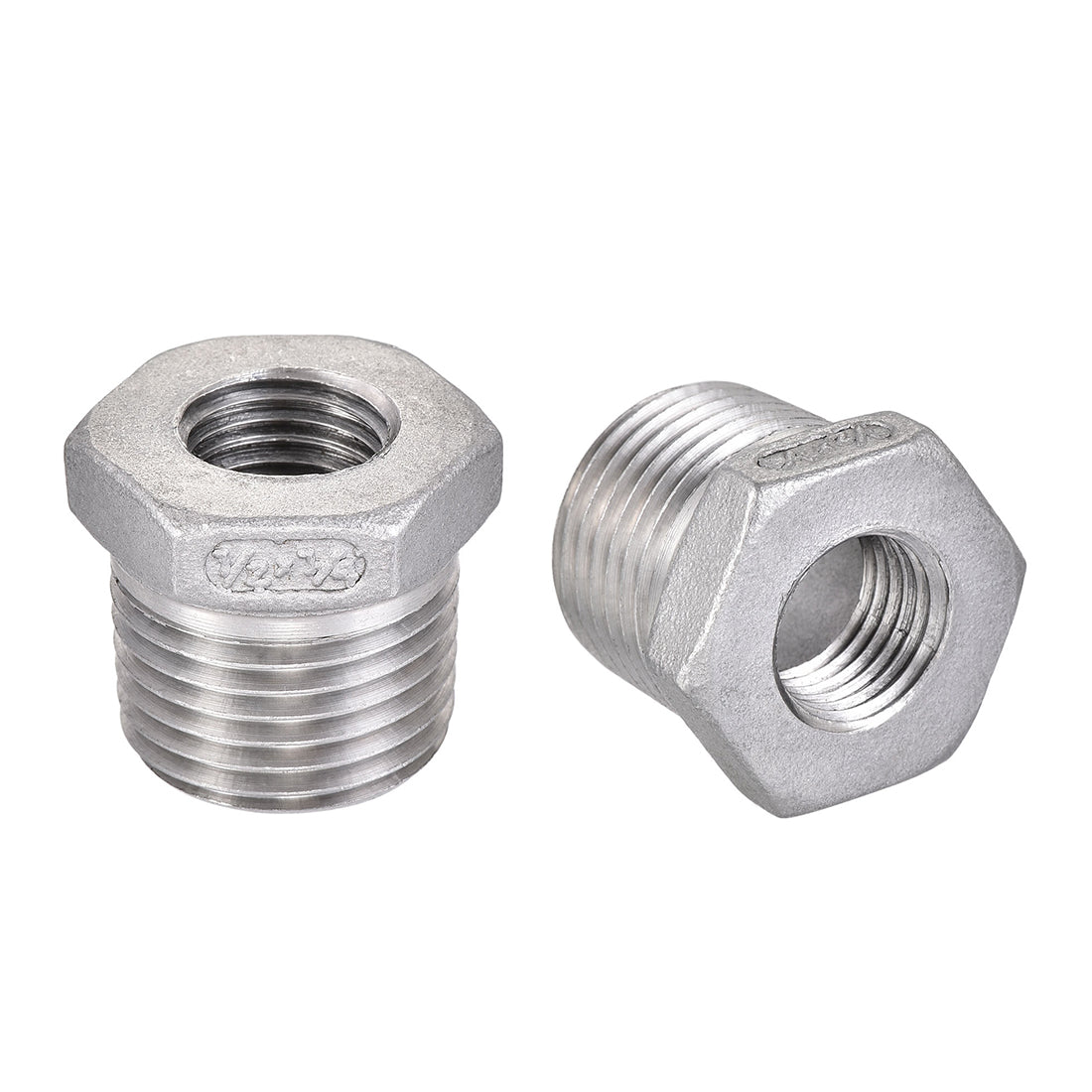 Harfington Reducer Hex Bushing Fitting 2Pcs