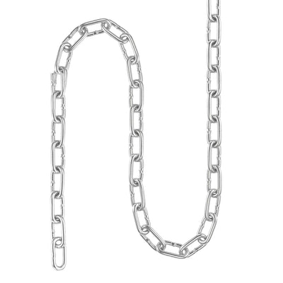 Harfington Proof Coil Chain Zinc Plated Stainless Steel for Clothes Hanging Guardrail