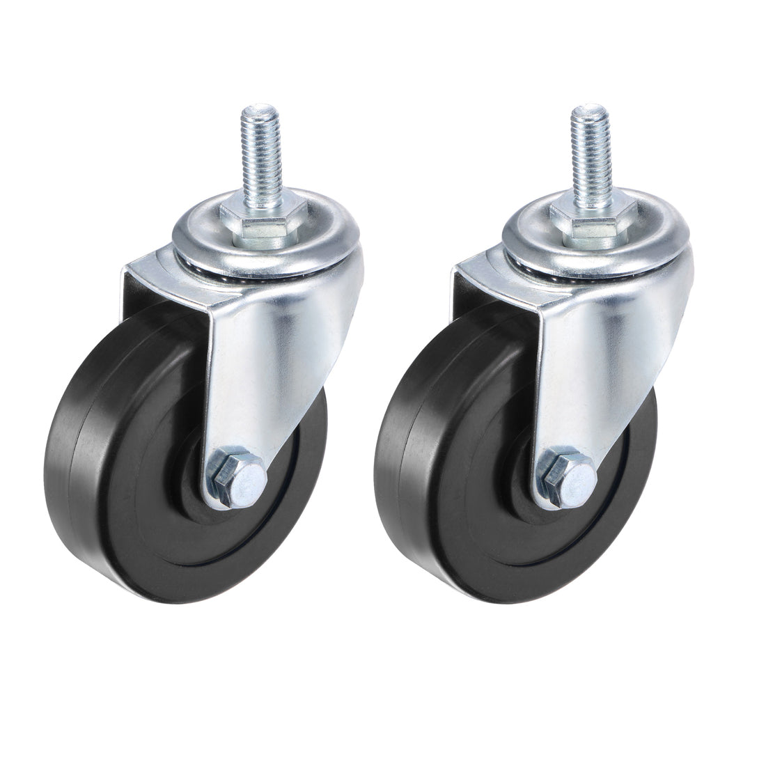 Harfington Swivel Stem Caster for Workbench Trolley, Rubber