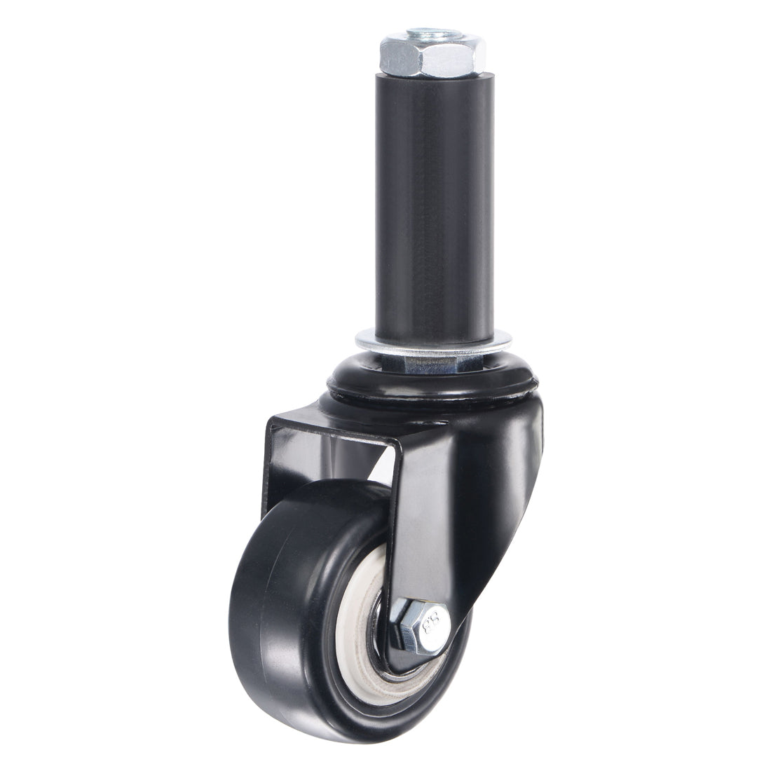 Harfington Swivel Expanding Stem Caster Diameter Load Capacity, PVC