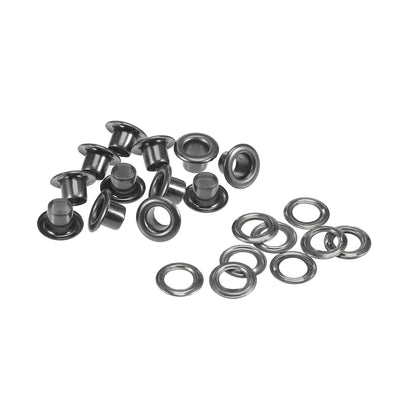 Harfington Grommets Eyelets with Washers Kit, Copper Grommet for DIY or Backpacks
