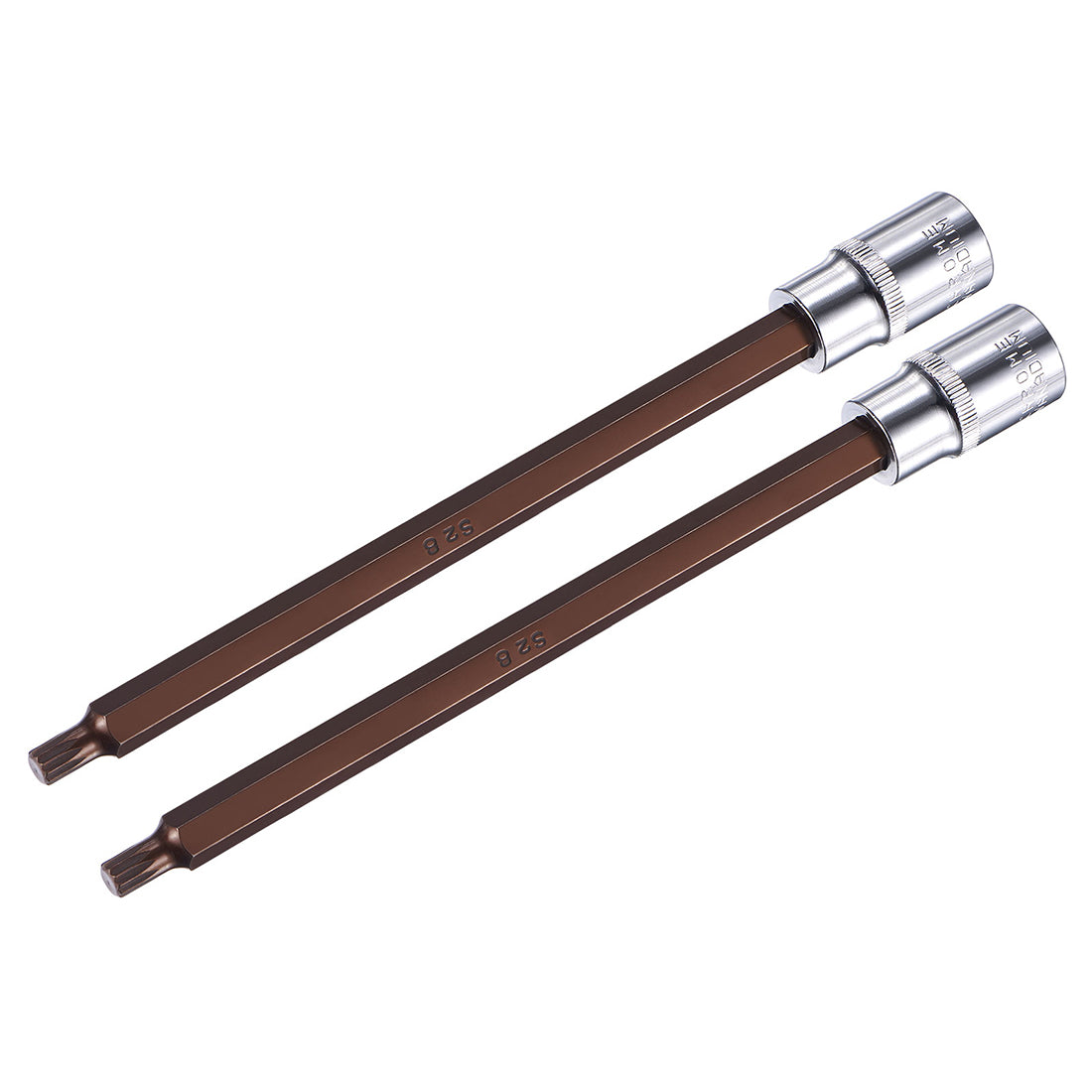 Harfington Spline Bit Socket, S2 Steel Bit, CR-V Socket