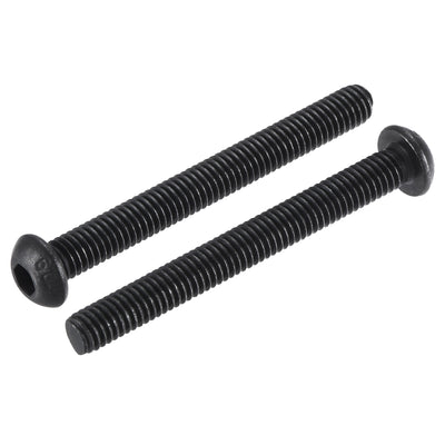 Harfington Hex Socket Button Head Cap Bolts, Alloy Steel Screws
