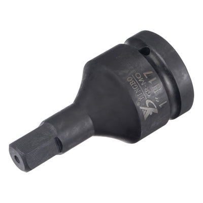 Harfington Impact Hex Bit Socket, High Carbon Steel Metric Sizes