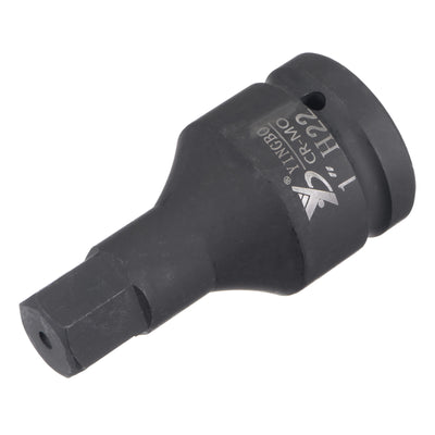 Harfington Impact Hex Bit Socket, High Carbon Steel Metric